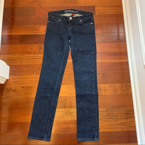 Guess Foxy Skinny Leg jeans, dark wash, size 26, like new! - Picture 8 of 11